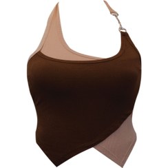 تصویر نیم تنه کبریتی زنجیردار کد 327 رنگ قهوه ای 