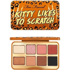 تصویر پالت سایه مینی توفیسد کیتی لایک Too Faced Kitty Likes To Scratch Mini Eyeshadow Palette 