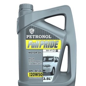 تصویر روغن موتور خودرو پترونول فول پراید 20W50 حجم 3.5 لیتر Petronol Full Pride 20W50 Engine Oil 3.5L