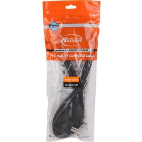 تصویر کابل برق لپ تاپ Kaiser 1.5m 