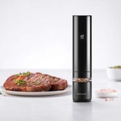 تصویر فلفل و نمک ساب برقی زولینگ مشکی ZWILLING ENFINIGY ELECTRIC SPICE MILL BLACK 