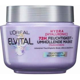 تصویر ماسک مو مرطوب کننده لورال 72 ساعته 300 میل L’OREAL ELVIVE Hydra Hyaluronic Hair Mask 