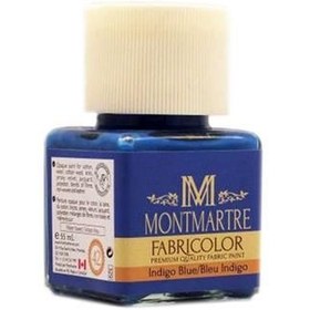 تصویر رنگ پارچه 55 میل Indigo Blue 42 