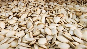 تصویر تخمه کدوگوشتی خارجی شور(500گرم)فله 