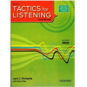 تصویر کتاب بیسیک تکتیس فور لسنینگ ویرایش سوم | Basic Tactis For Listening 3rd Edition Basic Tactis For Listening 3rd Edition