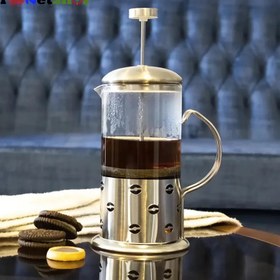 تصویر فرنچ پرس استیل 350 ml 