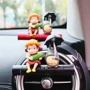 تصویر خوشبو کننده عروسکی دریچه کولر خودرو کد ۱۸۳۹ 