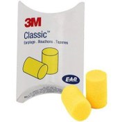 تصویر محافظ گوش اسفنجی 3M مدل کلاسیک بسته ۱۰ جفتی 