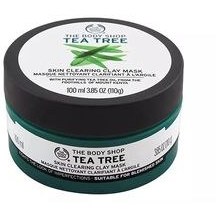 تصویر ماسک صورت بادی شاپ مدل tea tree حجم 100 میلی لیتر Body shop face mask tea tree model 100ml