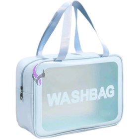 تصویر واش بگ سه تایی کیف آرایشی و استخر و باشگاه washbag