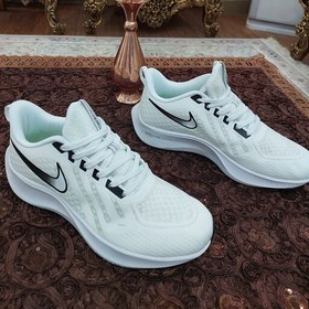 تصویر کفش و کتونی رانینگ و پیاده روی نایک ایر زوم ومرو ویتنام مستر کوالیتی سفید nike air zoom vomero 38 x 