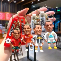 تصویر جاکلیدی سیلیکونی طرح رونالدو 