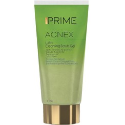 تصویر ژل پاک کننده اسکراب پریم مدل Acnex Luffa حجم 175 میلی لیتر Prime Acnex Luffa Cleansing Scrub Gel