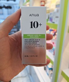 تصویر سرم آزلائیک اسید 10% و هیالورون آنوا Anua Azelaic Acid 10 Hyaluronic Soothing Serum30ml