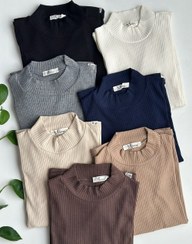 تصویر بلوز يقه سه سانت كبريتي 