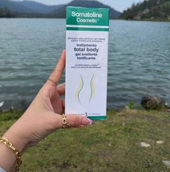 تصویر ژل لاغری و چربی سوز کل بدن سوماتولین somatoline Tablets and navel adhesive, a new product for slimming the abdomen, sides and the whole body, 30 pieces, 100% herbal and without side effects