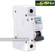 تصویر فیوز مینیاتوری تک پل 16 آمپر دناالکتریک مدل C16-6KA 