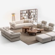 تصویر مبل راحتی مینیمال پافی 