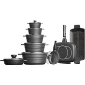 تصویر سرویس 19 پارچه پیلو مدل هپی 