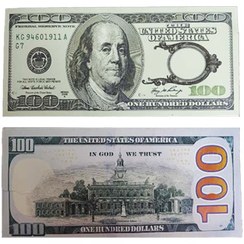 تصویر پاکت پول دلار 