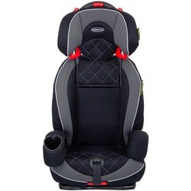 تصویر صندلی ماشین مدل Nautilus Elite Lunar گراکو Graco 331015:Graco car seat and Nautilus Elite Lunar model, 36 kg Graco belt connection code