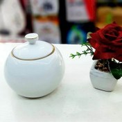 تصویر قندان لب طلا چینی مقصود 