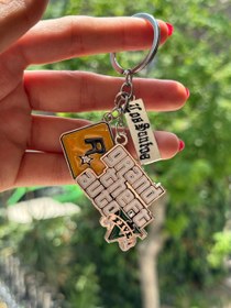 تصویر جاکلیدی فلزی طرح GTA V 