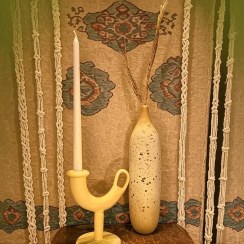 تصویر گلدان قد بلند بی گردن 