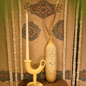 تصویر گلدان قد بلند بی گردن 