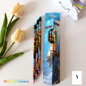 تصویر مدادمشکی ماینکرافت 