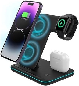 تصویر شارژ وایلس ۳ کارهSENEO WIRELESS CHARGER