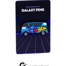 تصویر پیکسل ون آبی 