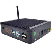 تصویر کامپیوتر کوچک استوک بدون فن هترون مدل Eco 500FL 