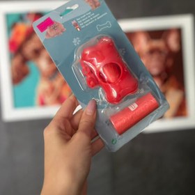 تصویر کیسه زباله همراه پت 