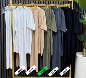 تصویر ست پیراهن و شلوار مراکشی سایزبزرگ ( 8269 ) 