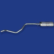 تصویر منبع اگزوزوسط بالوله 206 SD(آلومينايز) پژو 206 شرکتی اصل ایساکو 