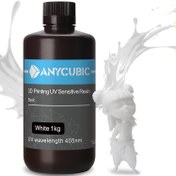 تصویر رزین استاندارد(Basic) Anycubic سفید 