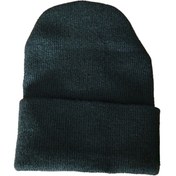 تصویر کلاه بافتنی مشکی ساده (مدلEA16-9) RUF213551300EA16-9