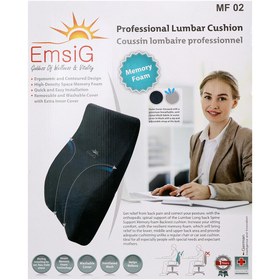 تصویر بالش پشت کمری امسیگ مدل MF02 Emsig MF02 Medical Pillow