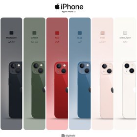 تصویر گوشی موبایل اپل مدل iPhone 13 ZAA دو سیم‌ کارت ظرفیت 128 گیگابایت و رم 4 گیگابایت - نات اکتیو Apple iPhone 13 ZAA Dual SIM Storage 128GB And 4GB RAM Mobile Phone - Not Activate