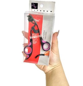 تصویر فرمژه شانه دار طرح قیچی 