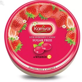 تصویر آبنبات رویال شش میوه کامور بدون قند ۱۵۰ گرم 