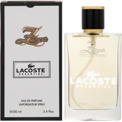 تصویر ادو پرفیوم مردانه زوا مدل Lacoste Essential حجم 100 میلی لیتر Zeva Lacoste Essential Eau De Parfum For Men 100ml