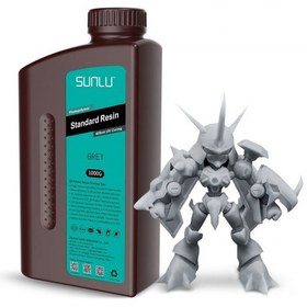 تصویر رزین استاندارد رنگ خاکستری سانلو SUNLU LCD Standard Resin 