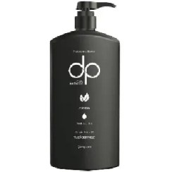 تصویر شامپو دی پی دکس فاقد نمک و سولفات با رایحه نعناع حجم 500 میلی لیتر Shampoo without salt and sulfate DP Dex black containing menthol 500ml