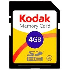 تصویر مموری SDHC دوربین 4GB Kodak 