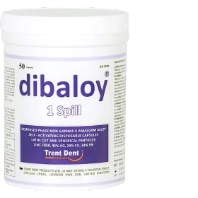 تصویر آمالگام کپسولی دیبالوی ۵۰ عددی 