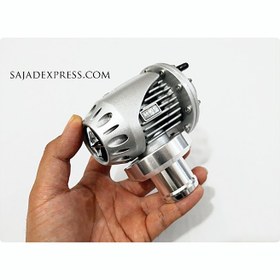 تصویر بلو آف HKS چهار خط اتومات نقره ای 