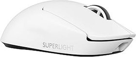 تصویر Logitech G Pro X Superlight 2 Lightspeed Mouse Gaming Mouse ، سبک ، سوئیچ های هیبریدی LightForce ، سنسور Hero 2 ، 32،000 DPI ، 5 دکمه قابل برنامه ریزی ، برای PC / Mac - White Logitech G PRO X SUPERLIGHT 2 LIGHTSPEED Wireless Gaming Mouse, Lightweight, LIGHTFORCE hybrid switches, HERO 2 Sensor, 32,000 DPI, 5 Programmable Buttons, for PC / Mac - White