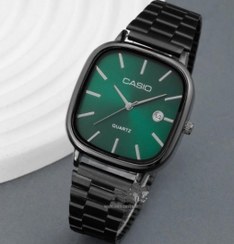 تصویر ساعت مردانه کاسیو ۳۲۹۸ - مشکی سبز CASIO 3298